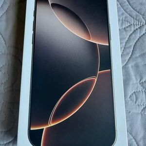 Apple Smartphone in Black and Gold